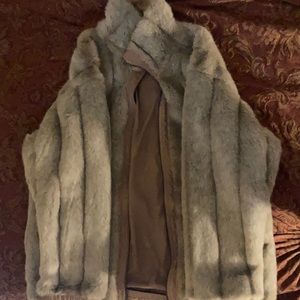 Large Fur Winter Coat